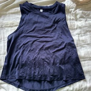 Athleta cropped workout tank